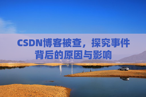 CSDN博客被查，探究事件背后的原因与影响
